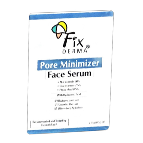 Pore Minimizer Face Serum - Ingredients: Chemicals