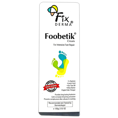 Foobetik Cream - Ingredients: Chemicals