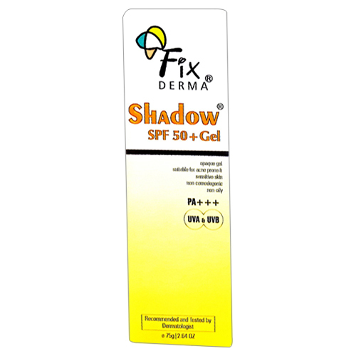 Shadow Spf 50 Plus Gel - Ingredients: Herbal