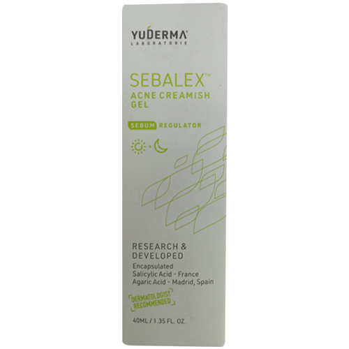 Sebalex Acne Creamish Gel - Ingredients: Chemicals