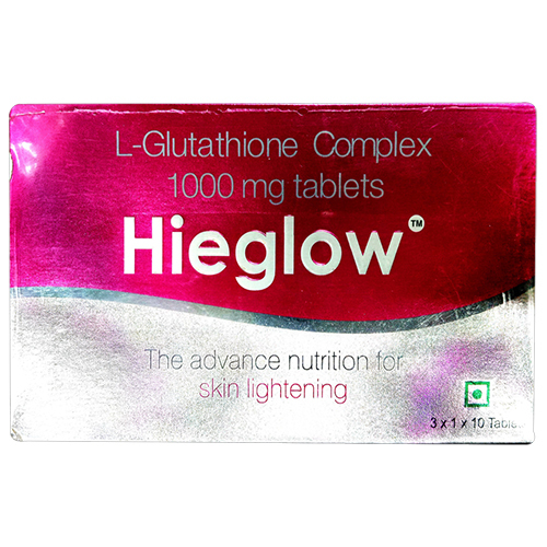 1000 Mg L-Glutathione Complex Tablets - Drug Type: General Medicines