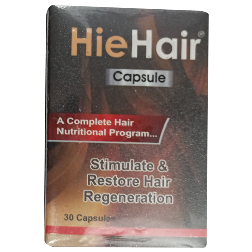 Hair Nutritional Capsules - Storage Instructions: Dry Place