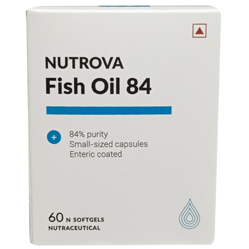 Fish Oil 84-Capsules - Physical Form: Capsules