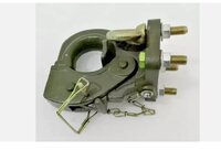 Suitable For Ford Willys Jeep  Pintle Hitch  Military Towing Hook - Color: Silver