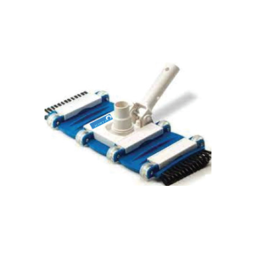 Flexible Vaccum Head With 8 Wheels & Side Brush - Color: Multicolor