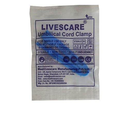 Umbilical Cord Clamp By Medilivescare Manufacturing Private Limited