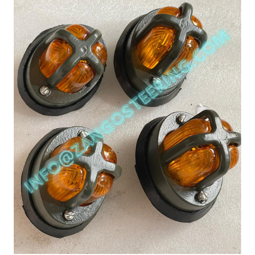 PARKING LIGHT PAIR WITH GRILL FIT FOR FORD MB GPW CJ2A CJ3B CJ3B JEEPS  WILLYS