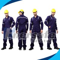 Navy Blue Work Wear Cotton Jacket