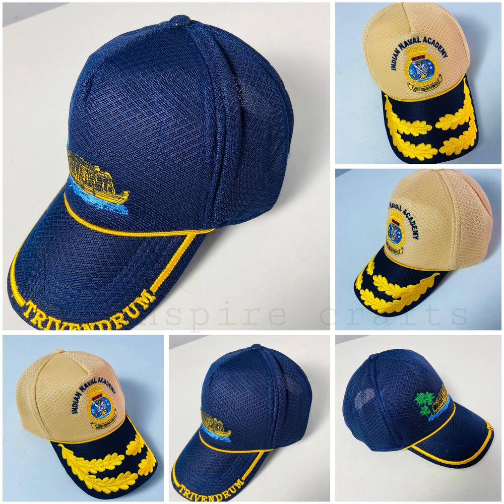 Army & School Caps - Embroidered Airmesh Material Unisex Fit | Customized Design Functional For Casual Wear And Outdoor Activities