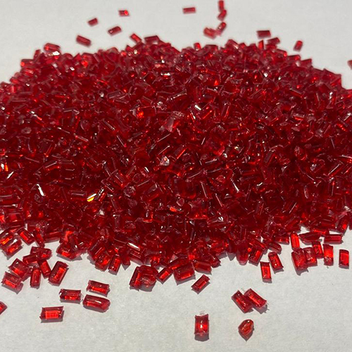 Pc Transparent Red Granules - Grade: Industrial