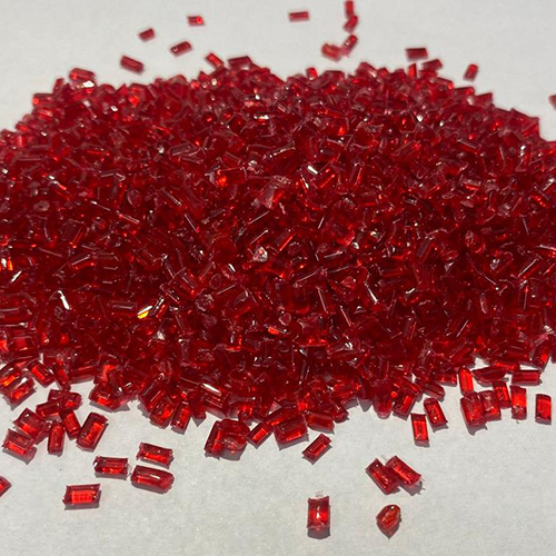 PC Transparent Red Granules