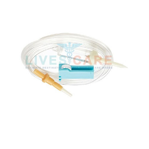 Non Vented Iv Infusion Set - Color: Transparent