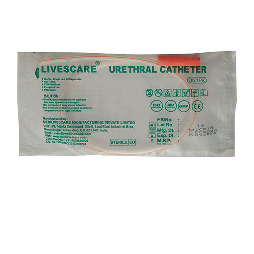 Urethral Catheter - Plastic, Transparent Color | New, Portable For Clinic/hospital Use