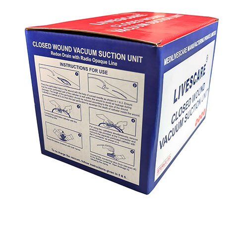 Closed Wound Suction Unit - Transparent, Portable Design | Ideal For Hospital Use, New Condition