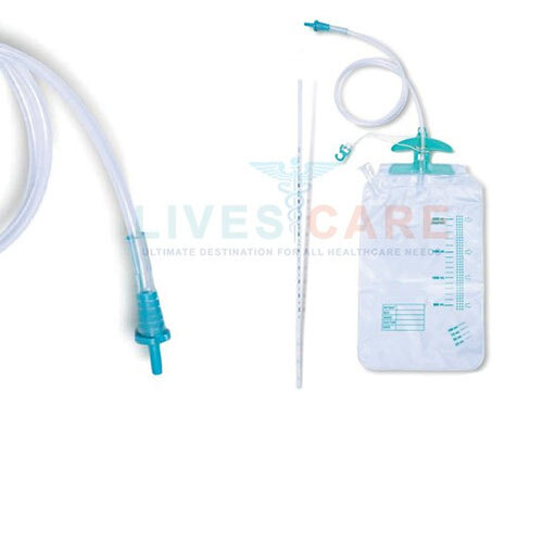 Abdominal Drain Kit - Color: Transparent
