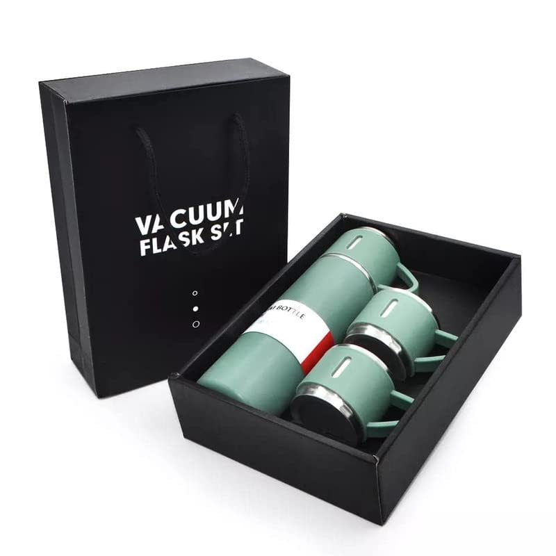 Vacuum Flask Set with 2 Cups