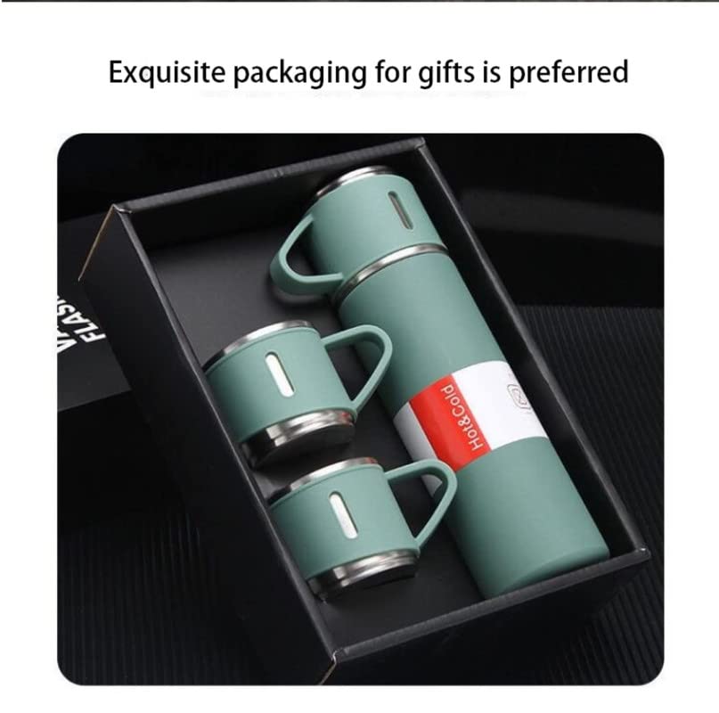 Vacuum Flask Set with 2 Cups
