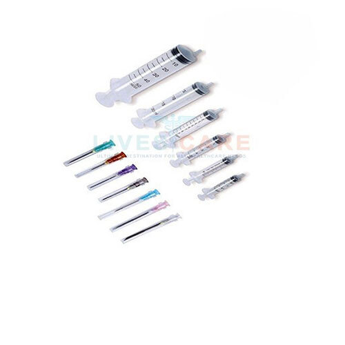 Hypodermic Disposable Syringes - Color: Transparent