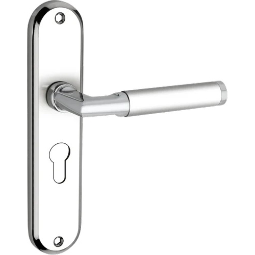 Vestal Leo Mortise Door Handle - Color: Silver