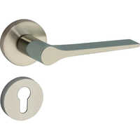 Zinc Lever On Rose Door Handle