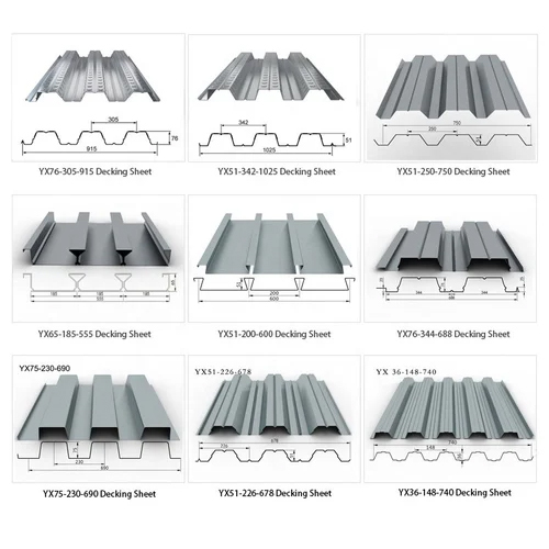 Floor Deck Channel Roll Forming Machine