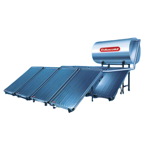 Flat Plate Collector Solar Water Heater - Color: As Per Availability