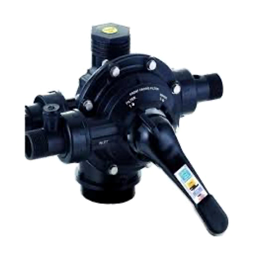 Industrial Multiport Valve - Color: Black