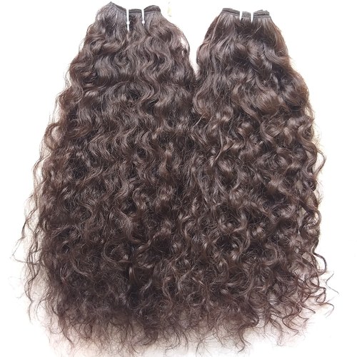 South Indian Temple Remy Weft Hair Bundle - Color: Natural Brown