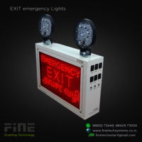 Fine Industrial Emergency Exit Light With LED Sign