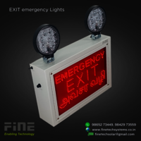 Fine Industrial Emergency Exit Light With LED Sign