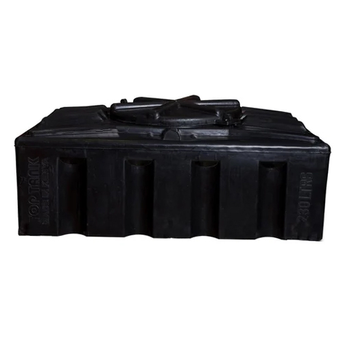 Black Loft Water Storage Tank - Material: Plastic