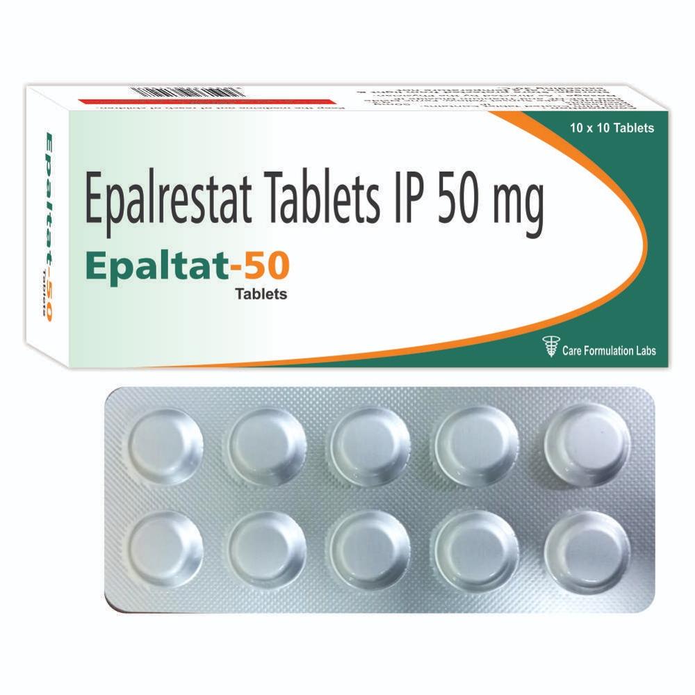 Epalrestat IP 50mg tab