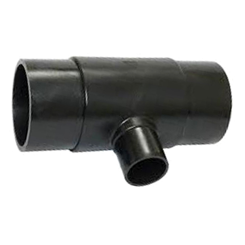 Hdpe Spigot Reducing Tee - Color: Black