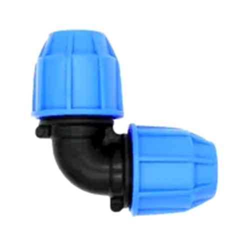 Pp Compression  Elbow - Color: Blue