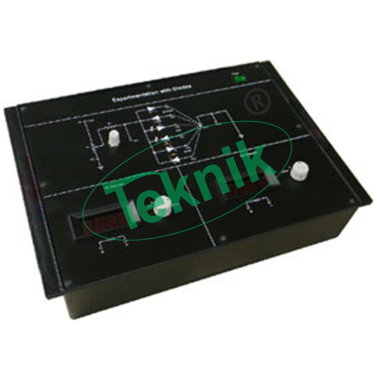 Zener Voltage Regulator - On Board +12v Dc Power Supply, 1a-200ma Ammeter, 1mv-200v Voltmeter, 3 Digit Display, Zener Voltage Regulator Application