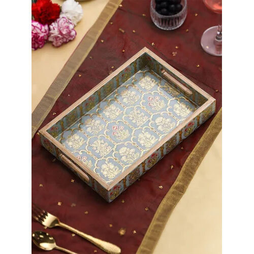 Floare Medium Rectangle Lacquer Tray