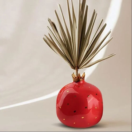 Table Decor Showpiece - Color: Red