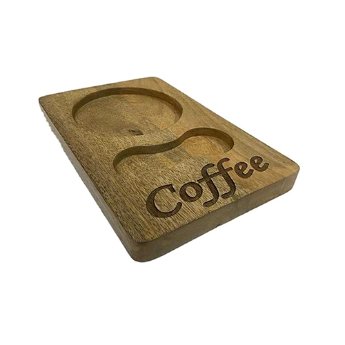 Ri21-06 Mango Wood Coffee Tray - Color: Brown