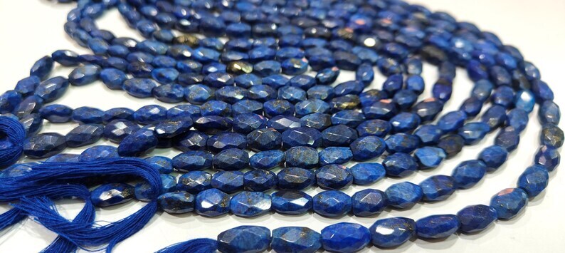 Lapis Lazuli Beads - Color: Blue