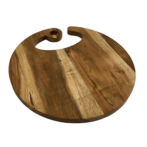 Ri21-11 Round Cutting Board - Color: Brown