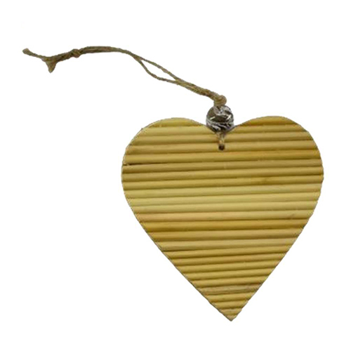 Ri21-H505 Stylish Heart Hanging - Color: Brown