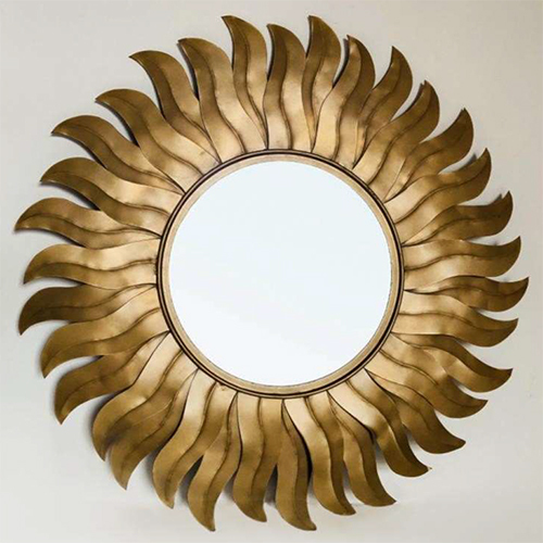 Ri21-202 Ms Wall Mirror - Color: Brown