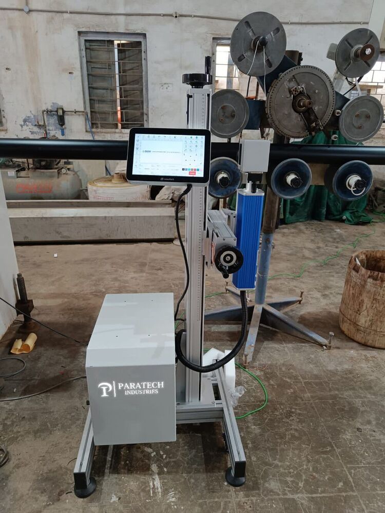 Online Fly Laser Marking Machine With HMI Touch Display