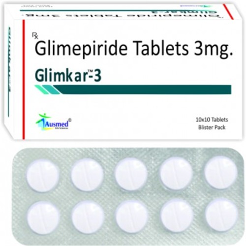 Glimepiride IP 3 mg tab