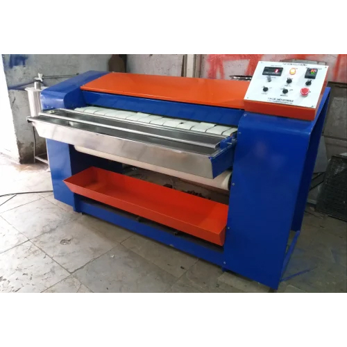 Industrial Flatwork Ironer Machine - Color: Blue