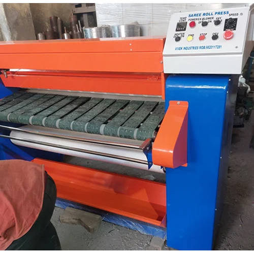 25 Ton Saree Roll Press Machine - Material: Mild Steel