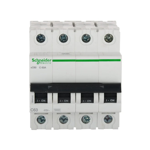 Schneider 4 पोल MCB