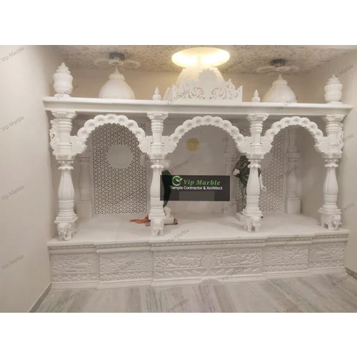 Elegant White Marble Temples - Feature: Durable