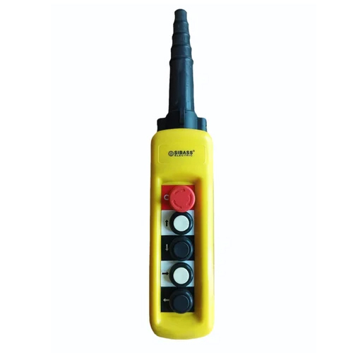 Radio Remote Control Pendant Station - Color: Yellow