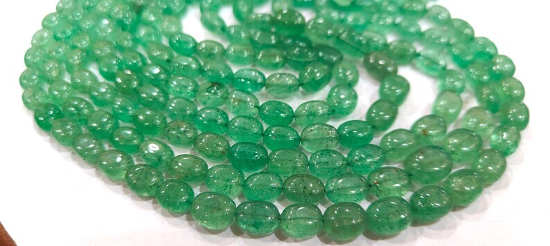 Emerald Quartz Beads